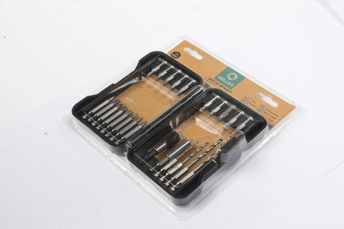 Kellen bor- og bitssett 24 deler