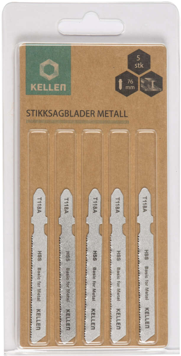 Kellen stikksagblad metall