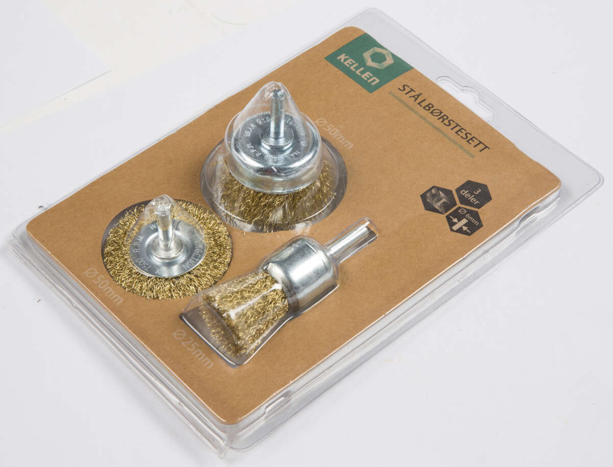 SMART 365* stålbørstesett til drill