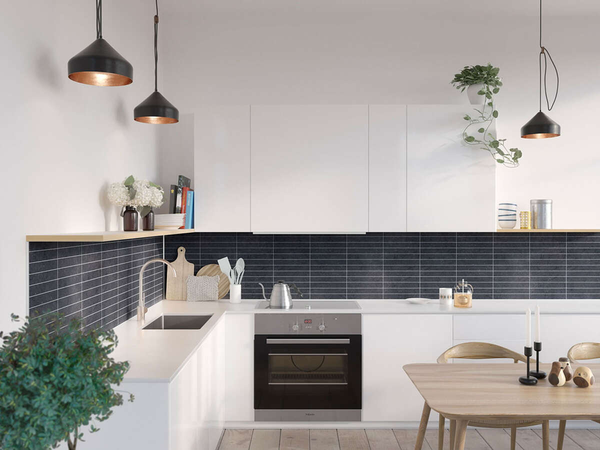 Fibo 4760-KM3005 Black Stone 2-pk