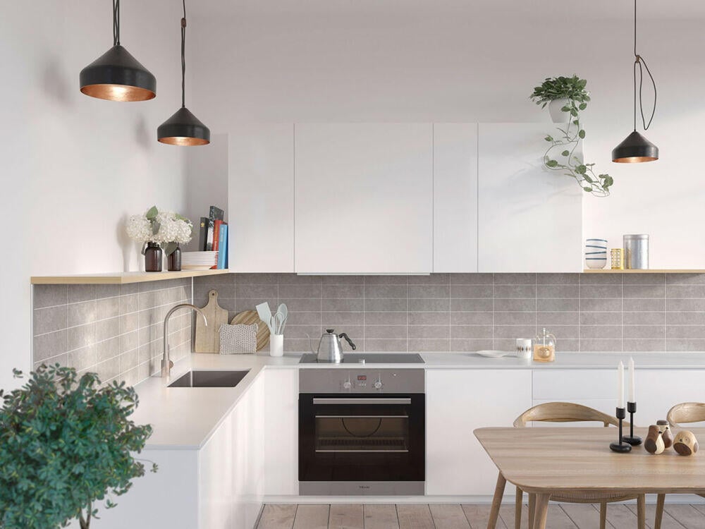 Fibo Grey Sahara Kitchen Board 30x10