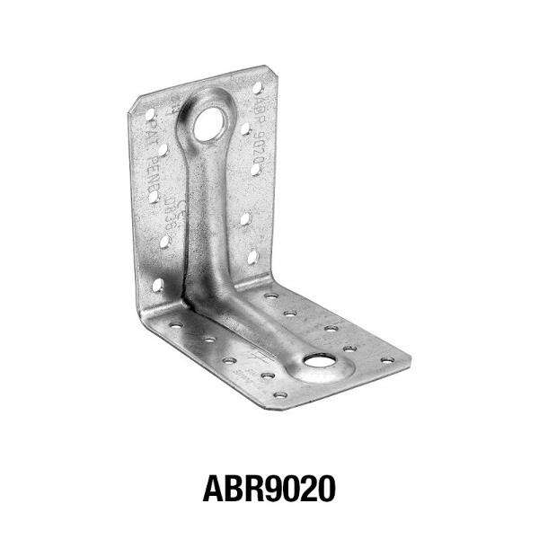 Vinkel 88x88x2,0x65 mm med ribbeforsterkning