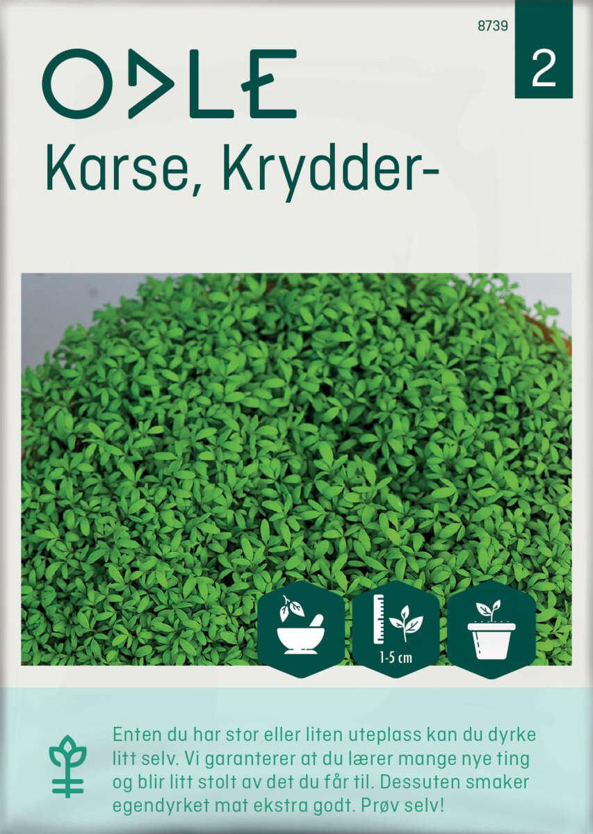 Odle krydder karse frø