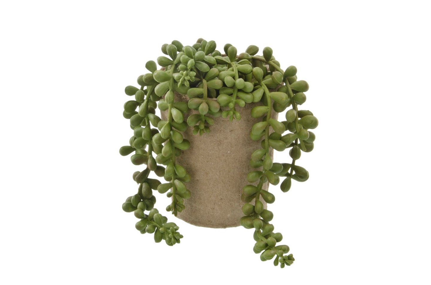 Kunstig plante med pappotte