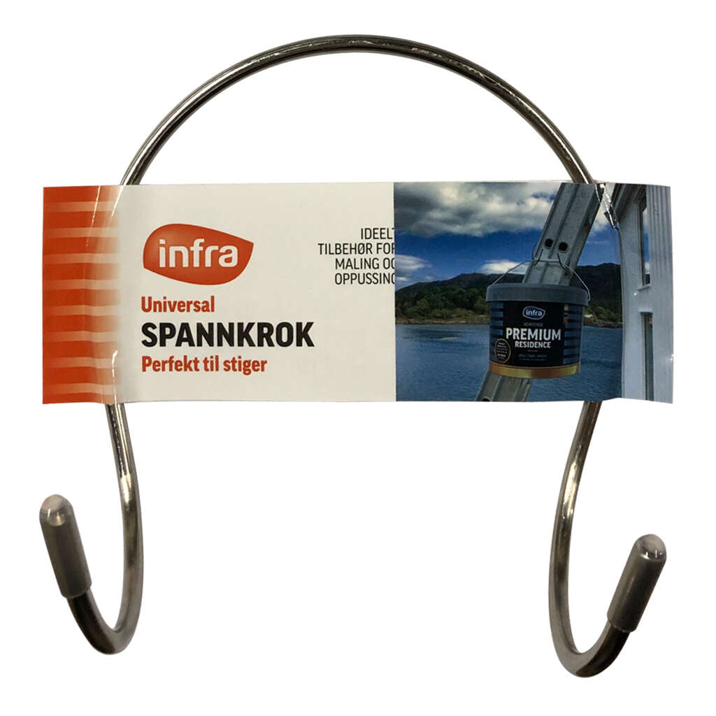 Infra spannkrok for stige