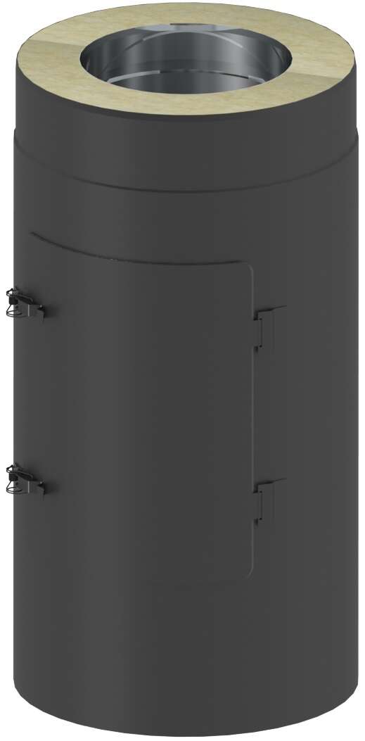 Tolmer element med feieluke Ø150 helisolert-ISO