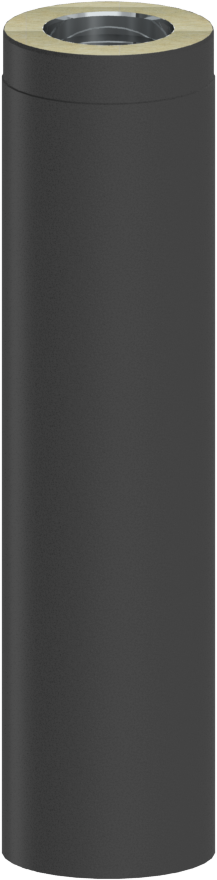 Tolmer element Ø150x1000mm halvisolert