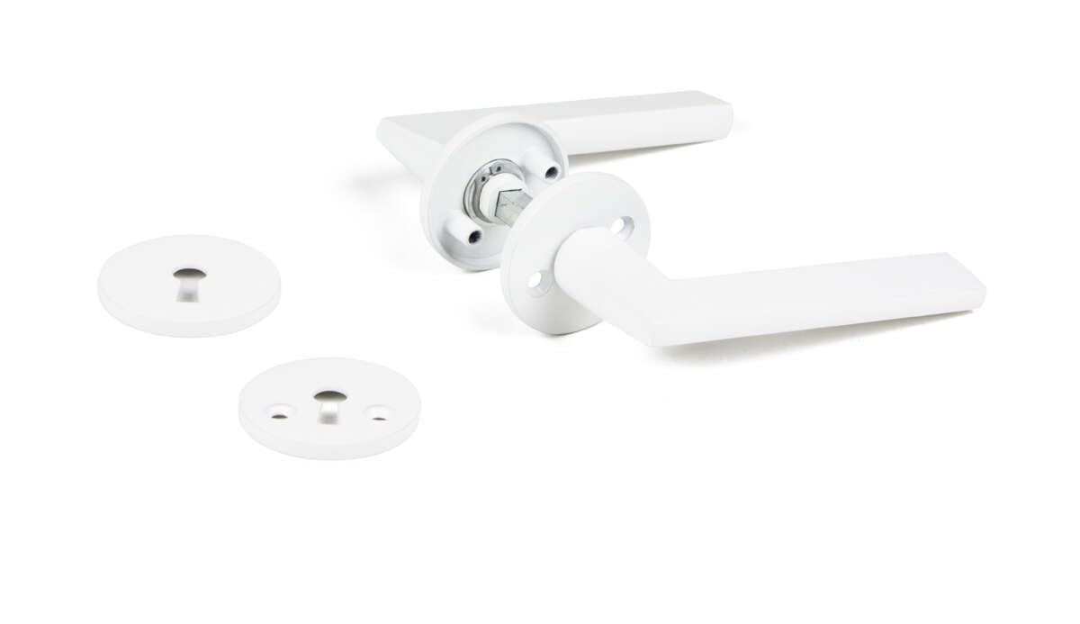 Habo Denver innvendig dørvrider, hvit