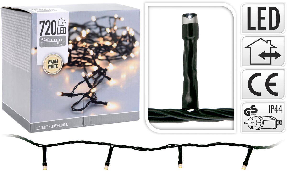 Lysslynge med 720 LED-lys