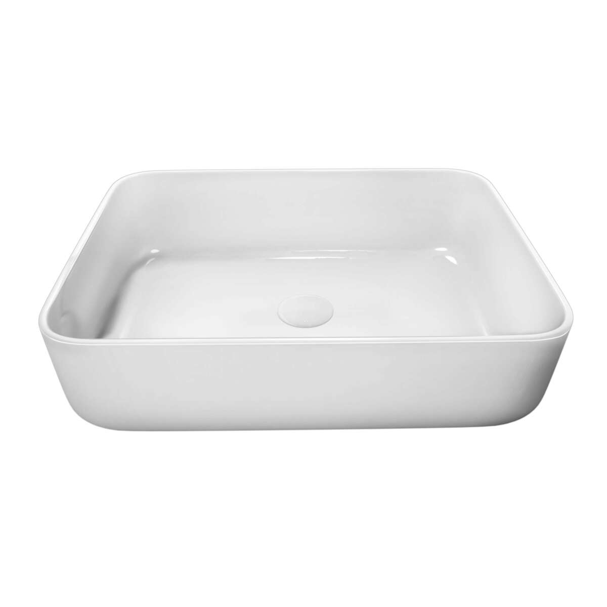 Duxa Hype toppmontert håndvask - rektangulær