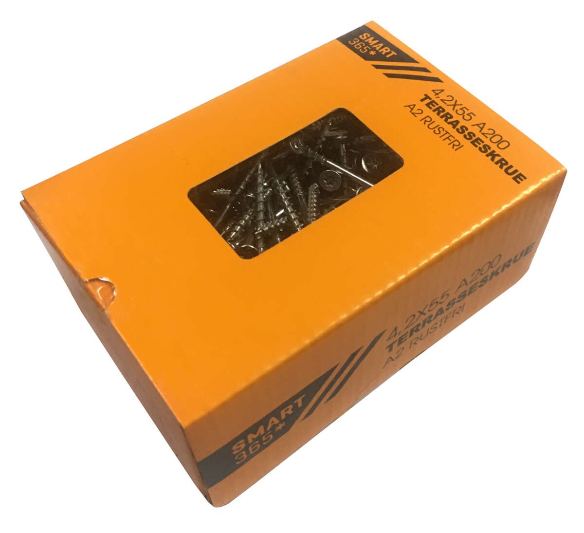 Smart 365* terrasseskrue A2 4,2x55 à 200 stk.