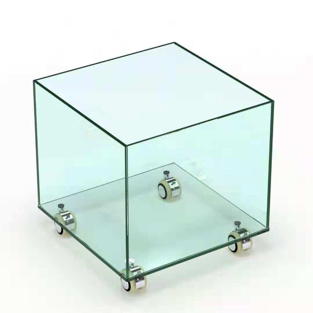 Tolmer vedboks i glass