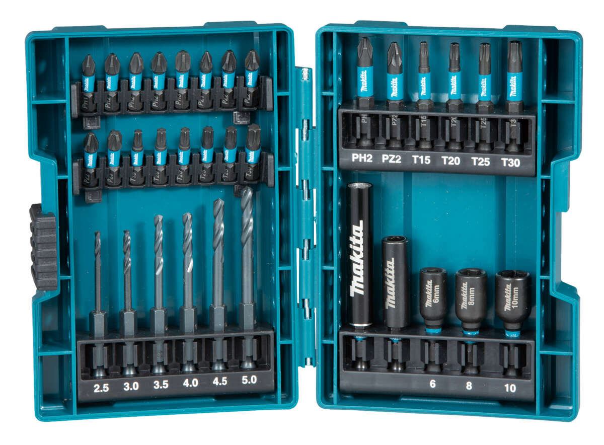 Makita Bitssett torsion 38 deler B-66896