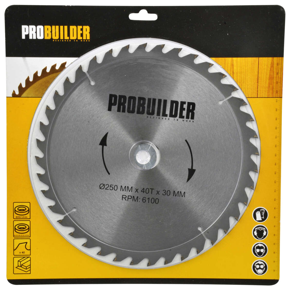 Sagblad 250X30X3 T40
