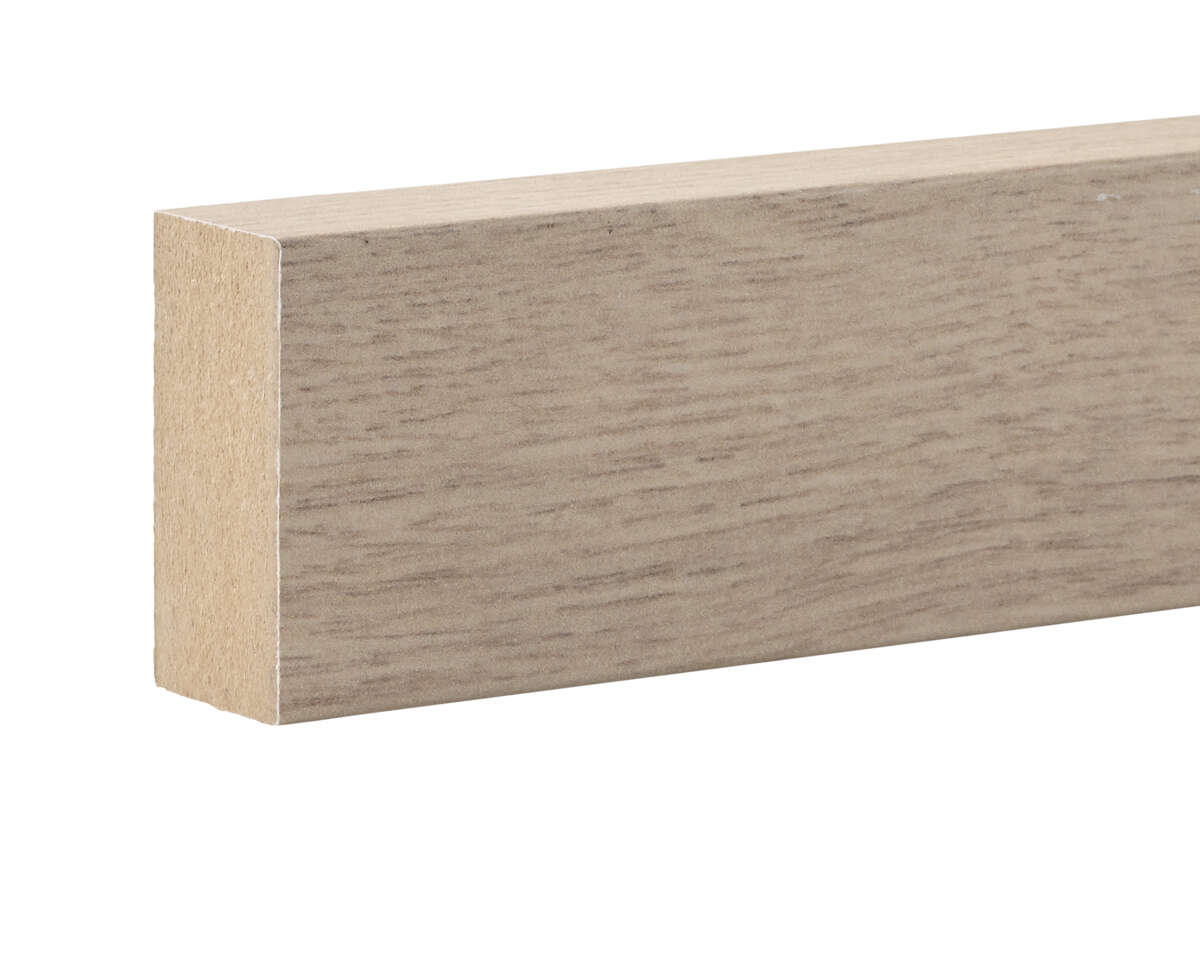 Rindalslist spile struktur MDF eik 22x45x3030