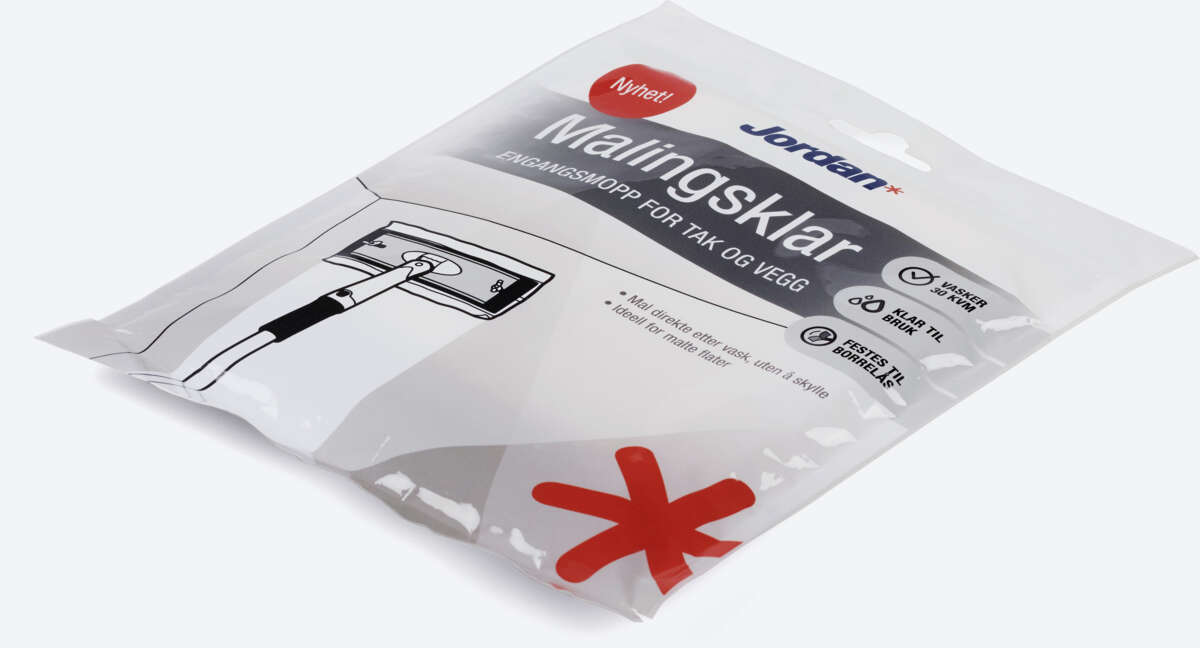 Jordan Malingsklar engangskluter til mopp