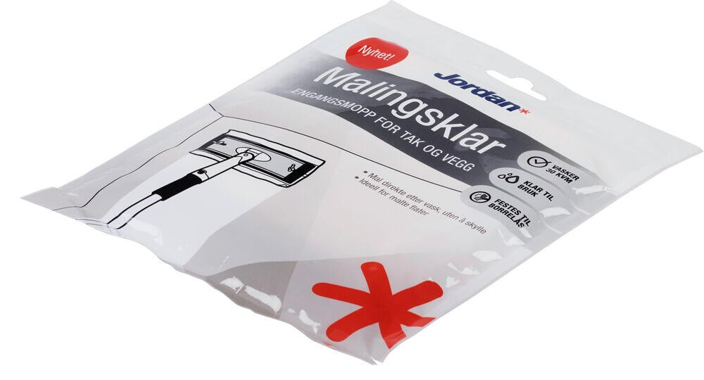 Jordan Malingsklar engangskluter til mopp