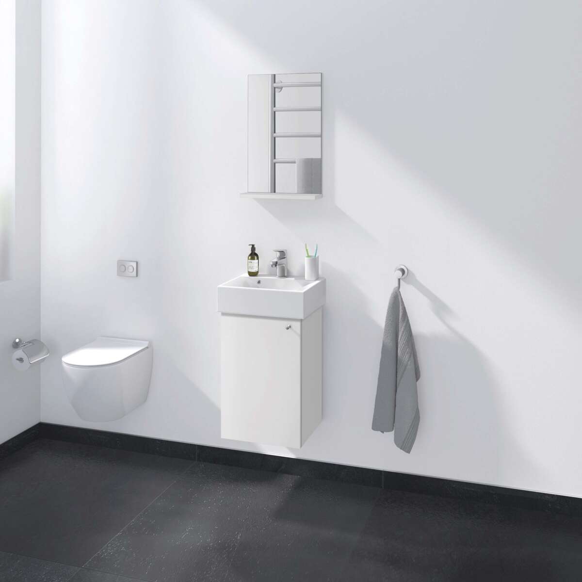 Duxa Maria baderomsinnredning