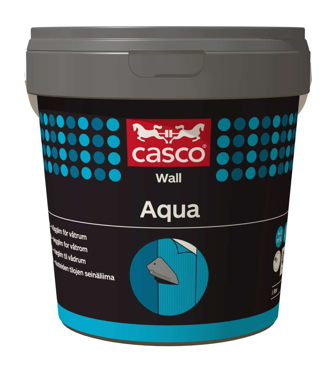 Casco Aqua våtrom tapet vegglim