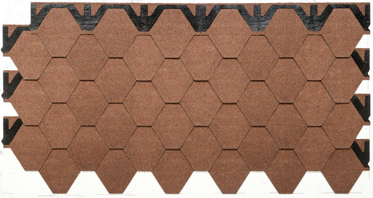 Isola takshingel skrå