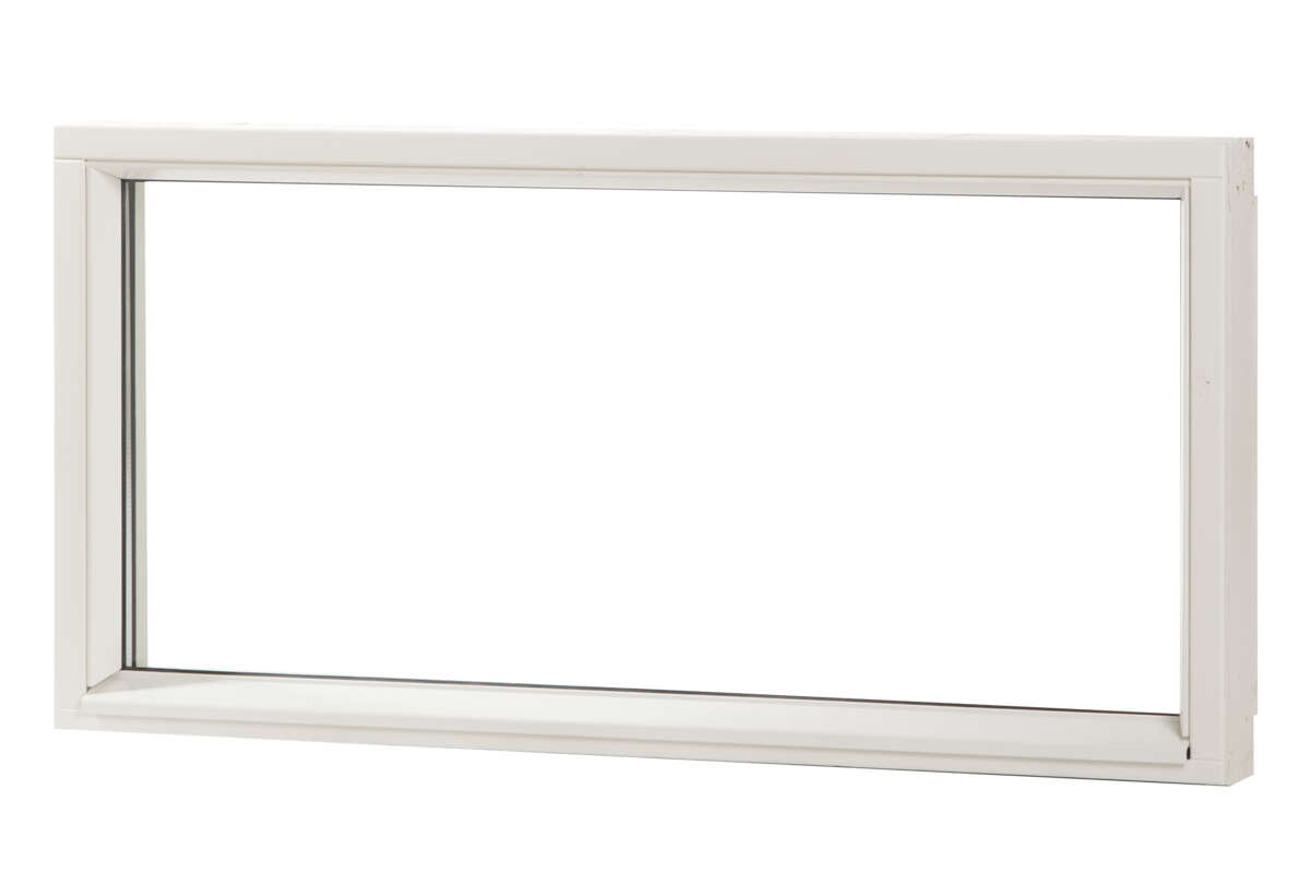 Natre fastkarm 2-lags glass (U 1,6) garasjevindu