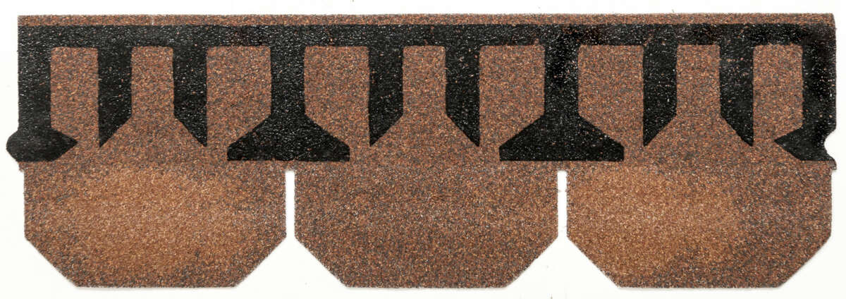 Isola Takshingel, kuttet, rustikk-rød