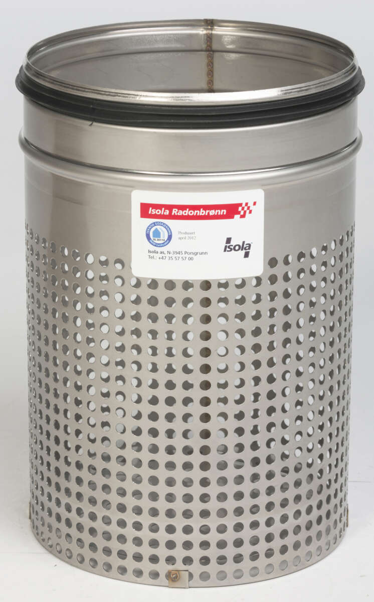 Isola Radonbrønn A 400 - kapasitet opptil 500m2 byggegrunn