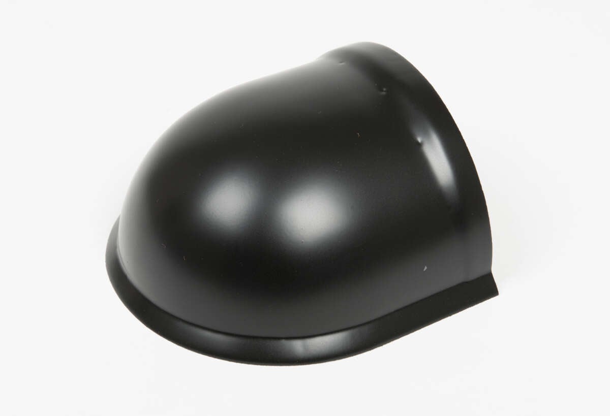 Endestykke valm/møne Exclusive Matt Sort Isola