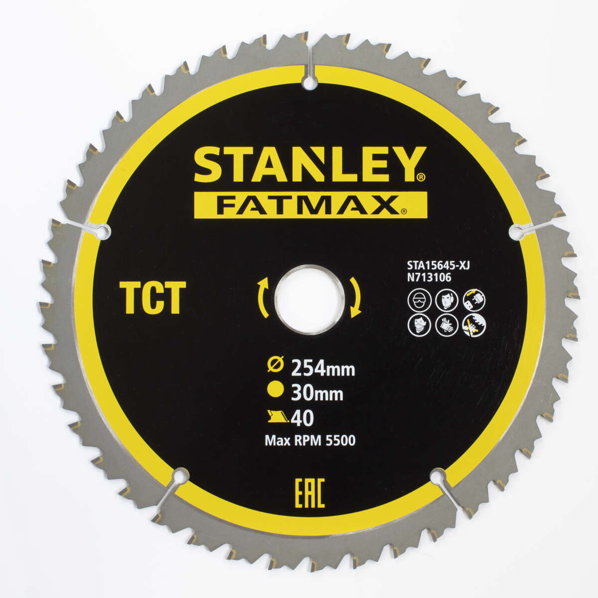 Stanley STA15645 sirkelsagblad 254x30 mm