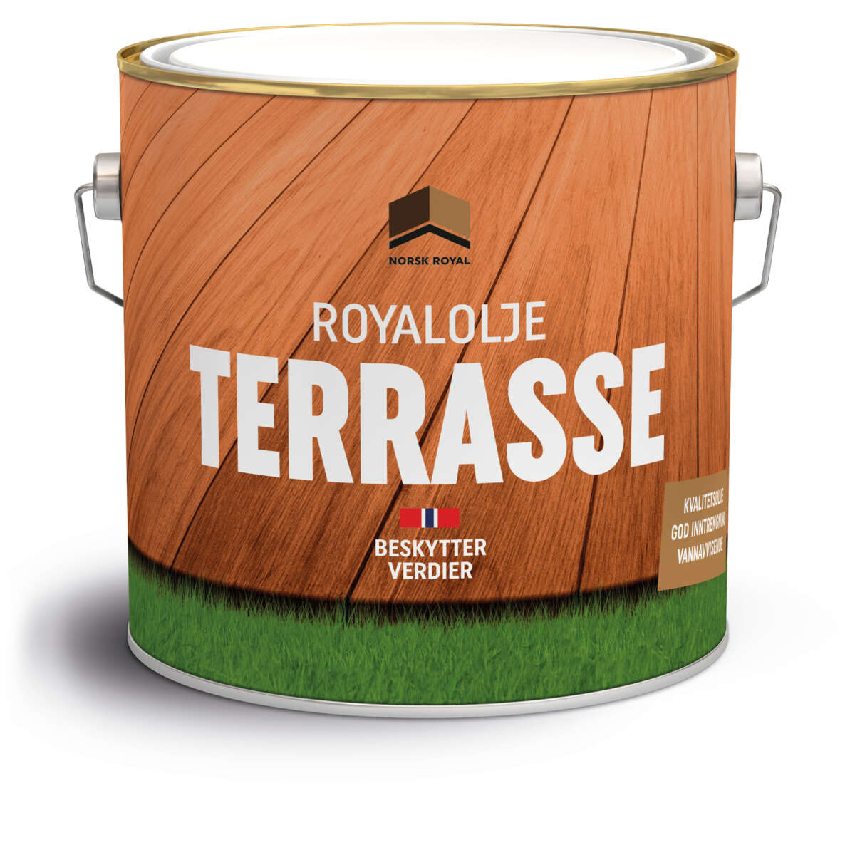 Royalolje terrasse