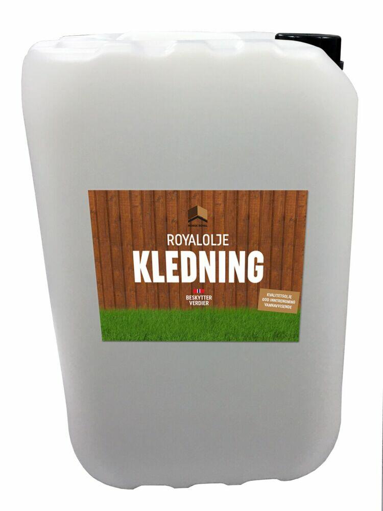 royalolje for kledning og takbord