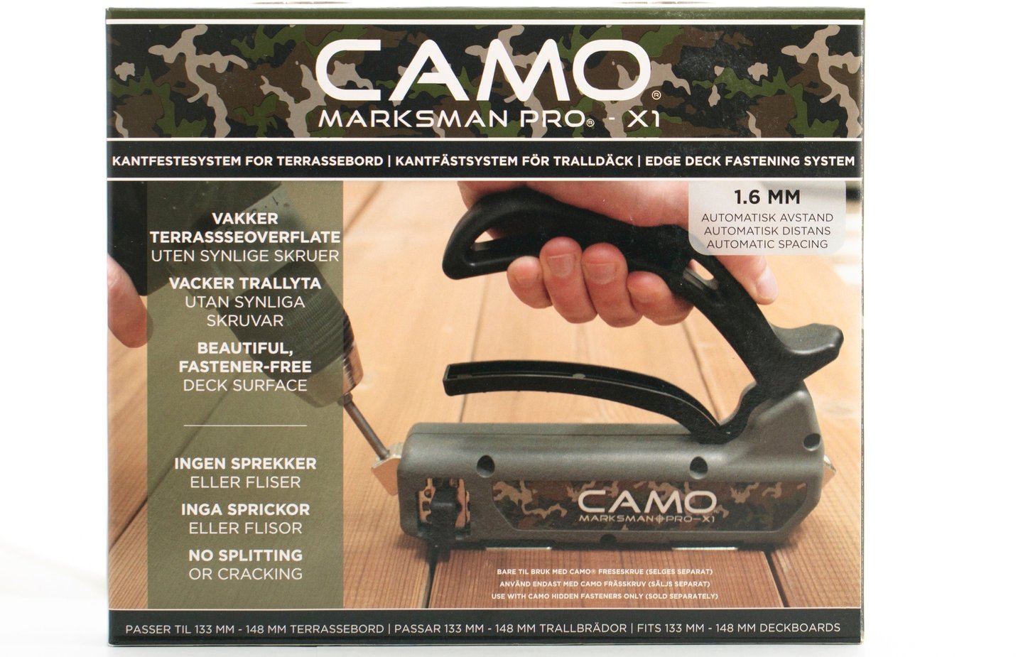 Camo Pro-X1 1.6 skrumal