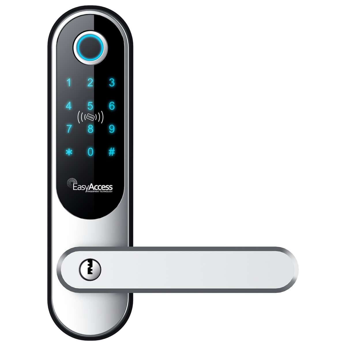 EasyAccess EasyFinger Touch - kode og fingeravtrykkslås