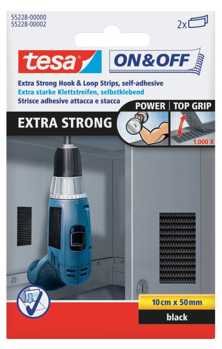 Tesa borrelåstape extra strong strips