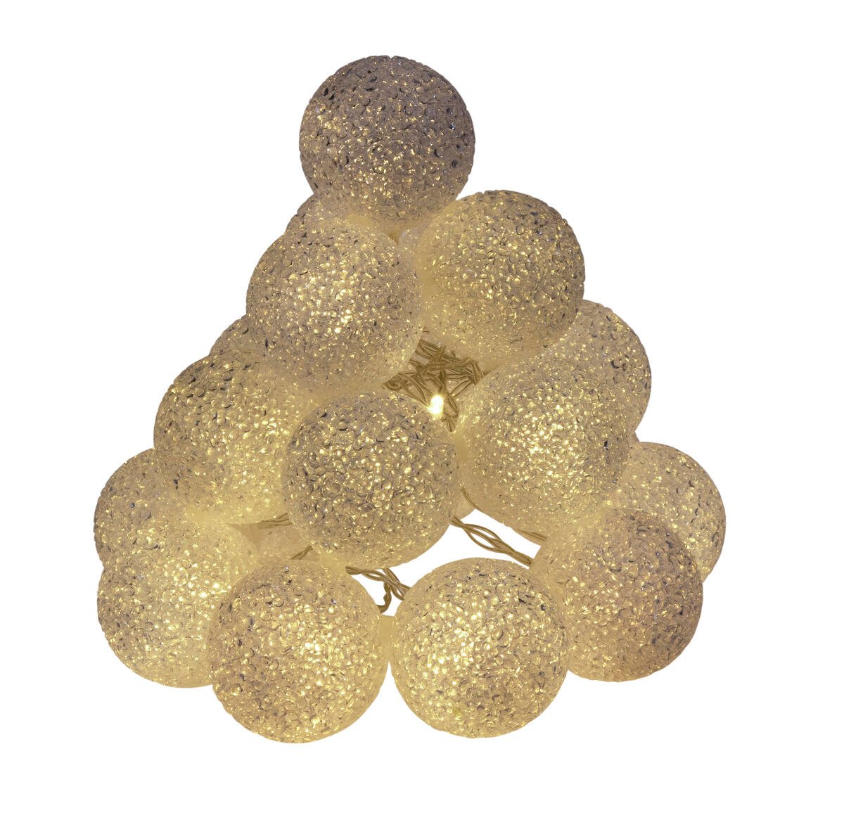 Snølykt med LED-lys