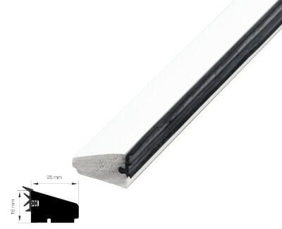 17x26,5 Glasslist PVC