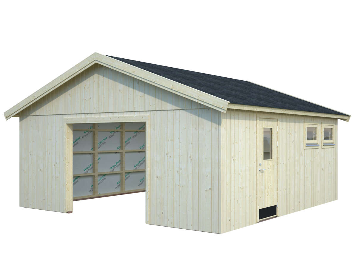 Palmako - André 28,5 garasje u/leddport