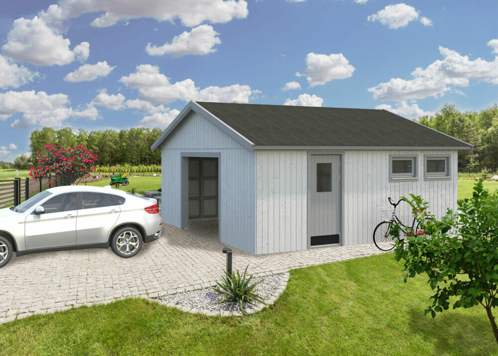 Palmako - André 28,5 garasje u/leddport