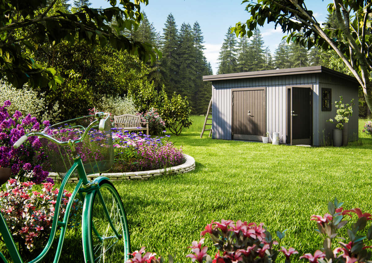 Palmako Kalle redskapsbod 13,5 m2