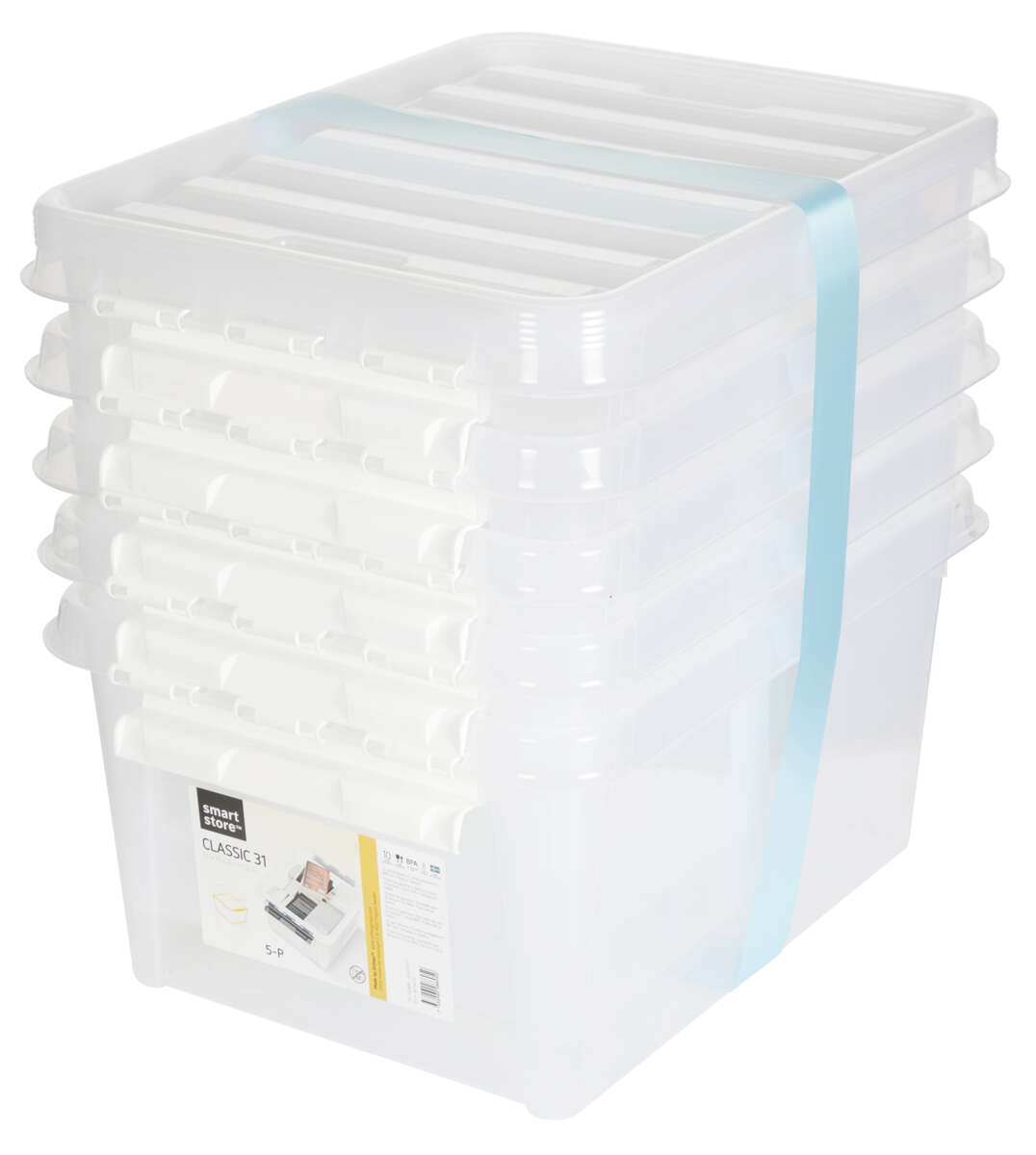 Smartstore™ Classic 31 L oppbevaringsboks 5 pk.