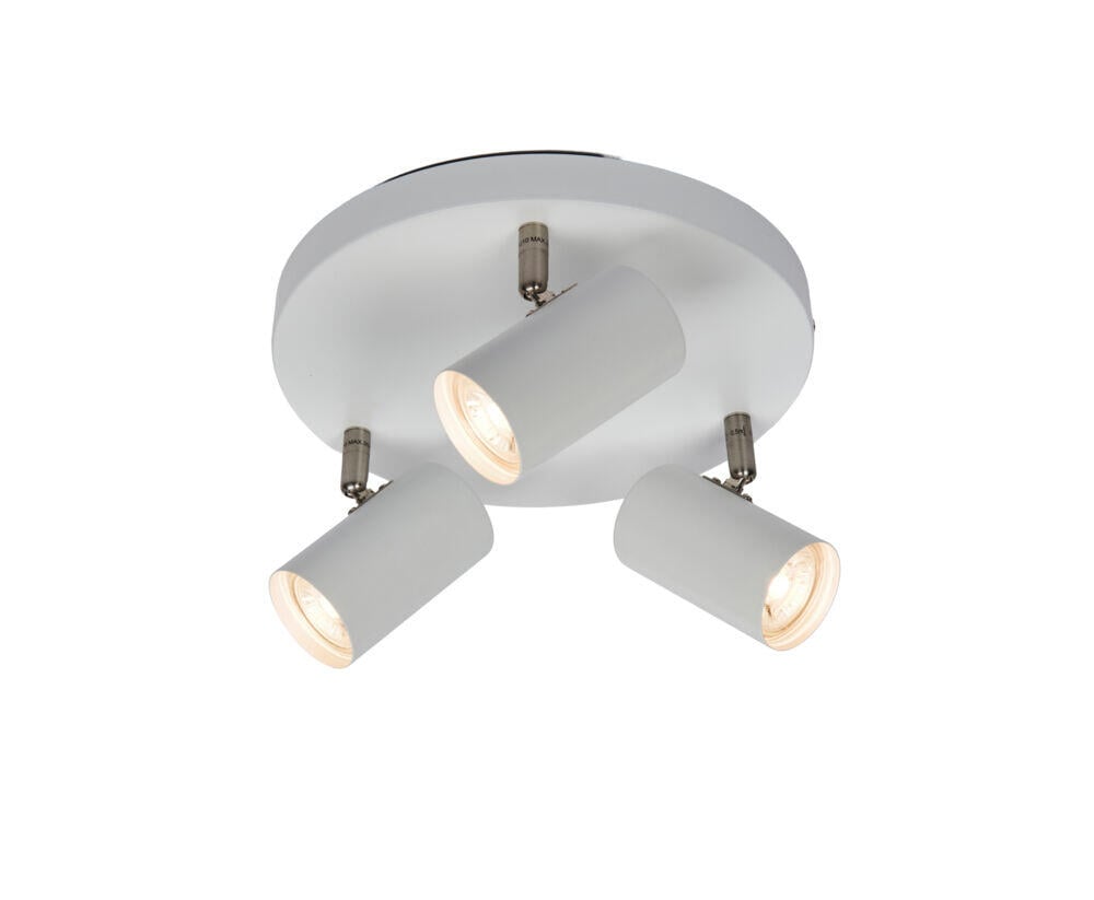 Demi 3 lys hvit takspot.