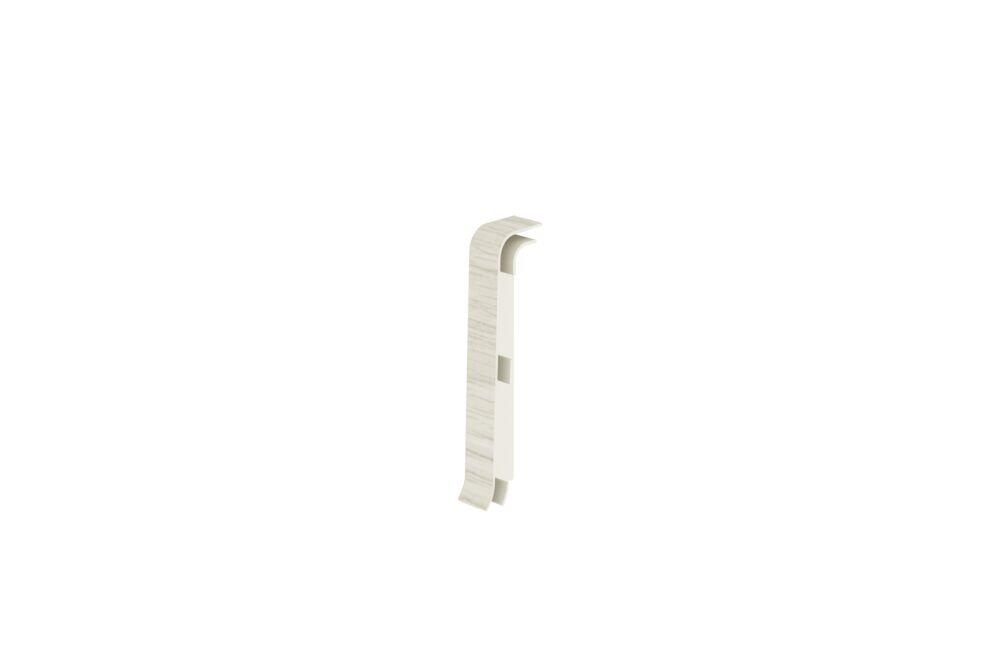 Endestykket 22x67 2stk pvc eik 602