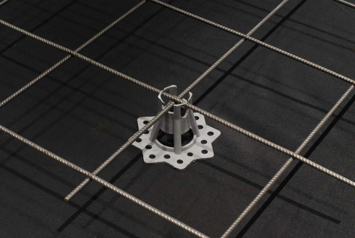 Armeringsstol 40/50 m/plate