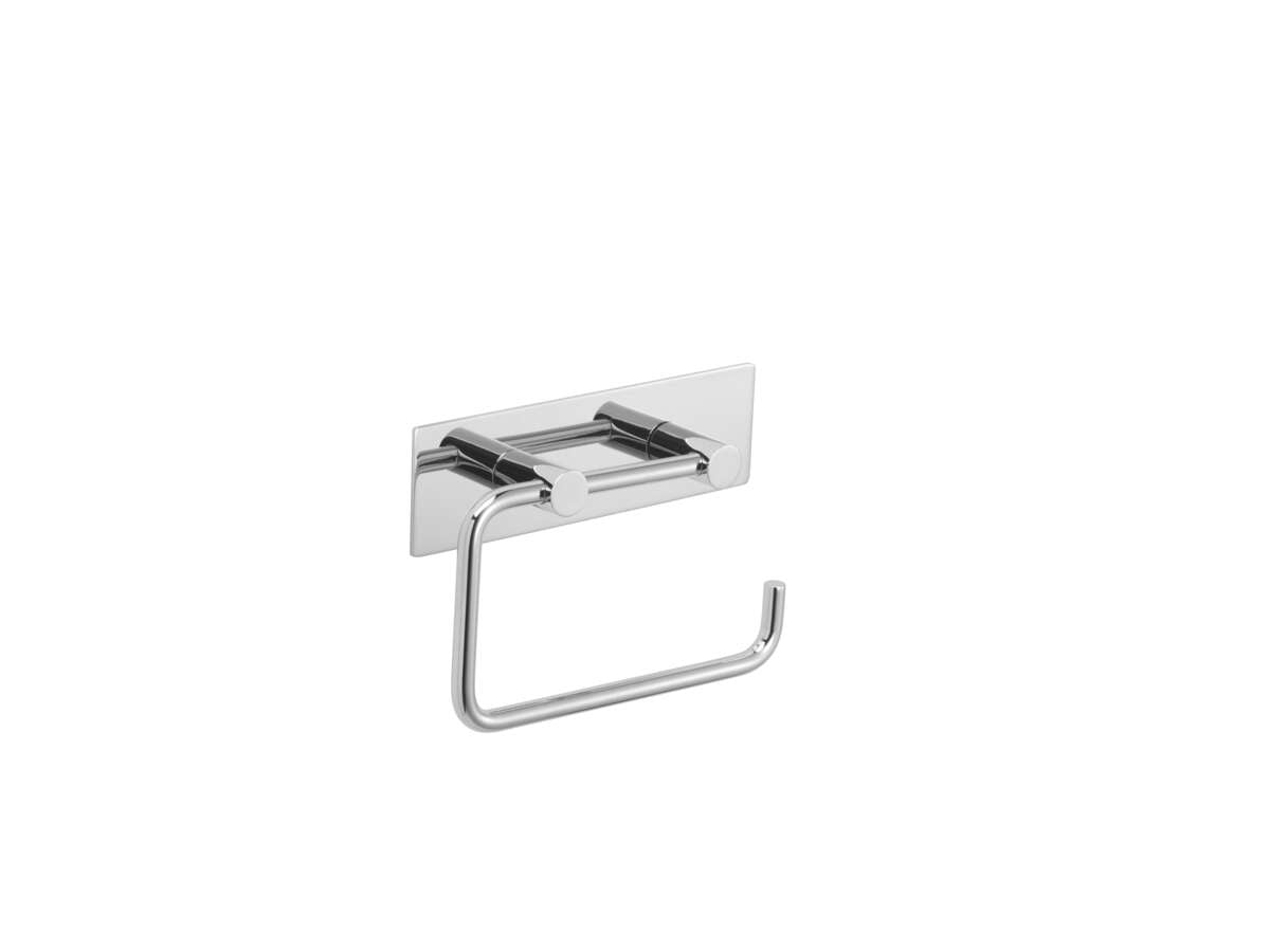 SaniScan toalettpapirholder med bakplate krom