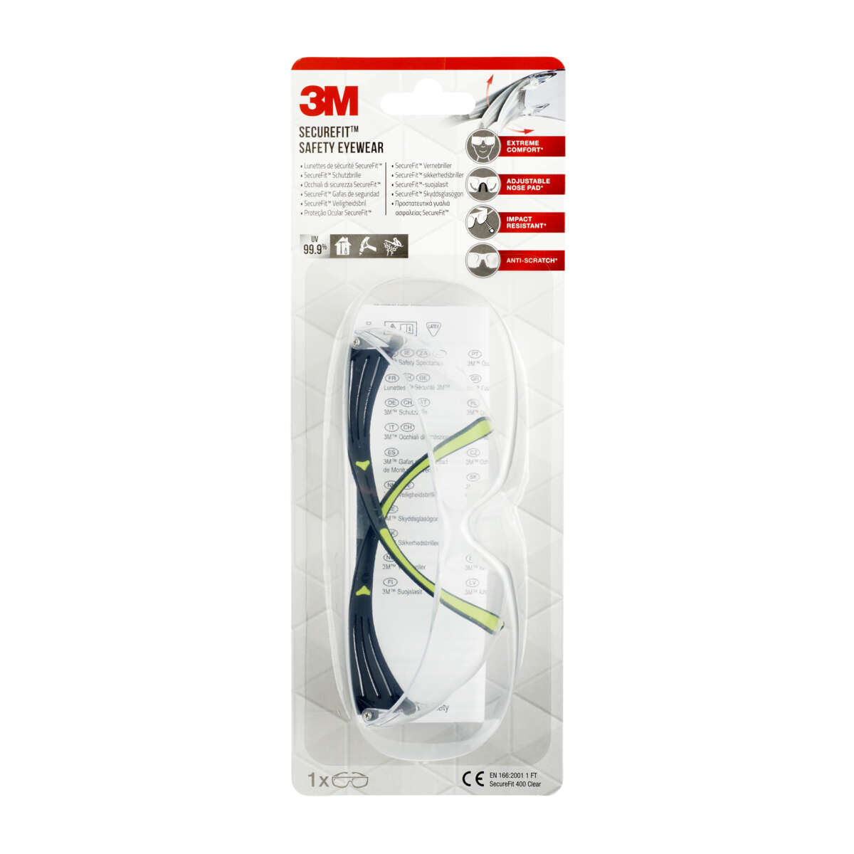 Vernebrille Securefit