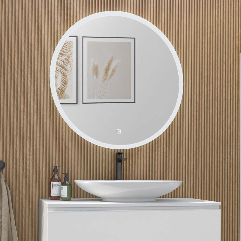 Duxa Ima badromsspeil m/LED, touch og dimmer