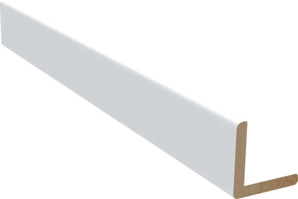 28x28 Vinkellist malt bomull furu