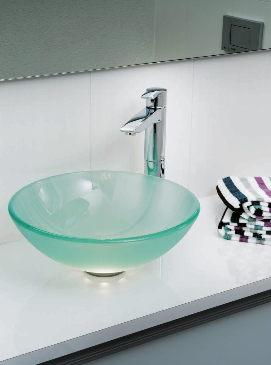 Servantkran med klikkeventil Oras Cubista 2801F