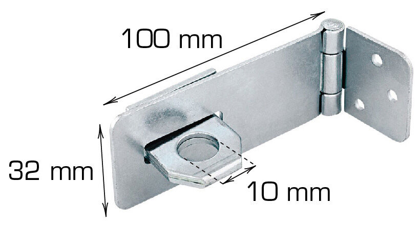 Låsebeslag 100mm