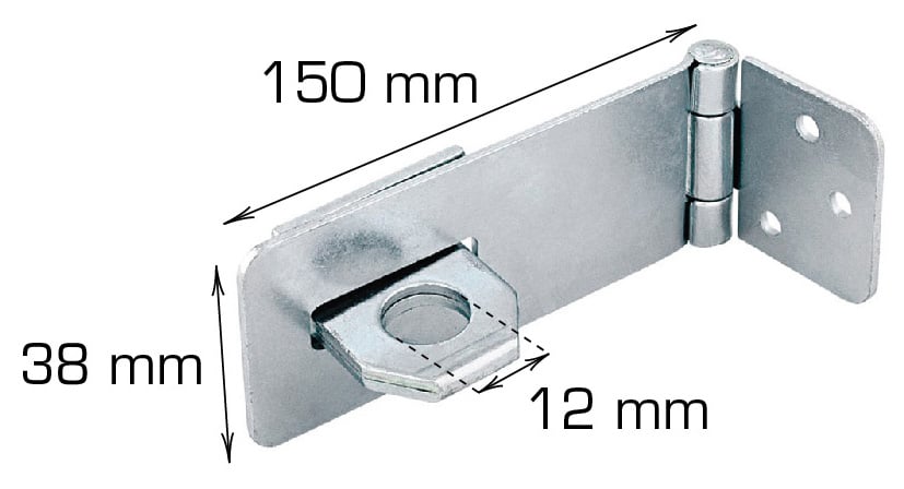 Leddhaspe 150mm